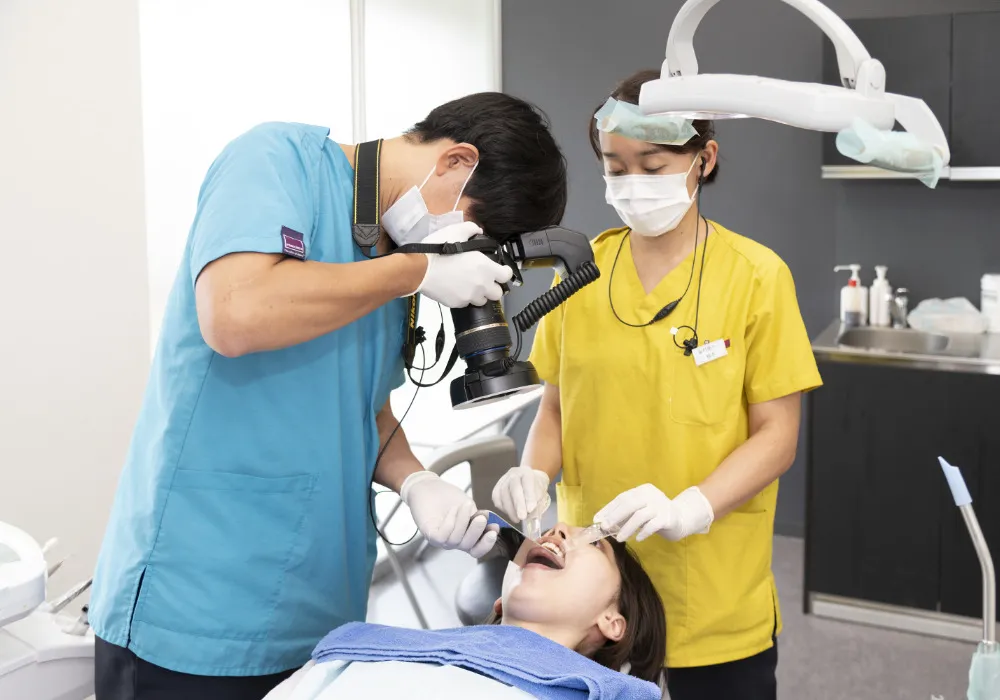 口腔内写真撮影