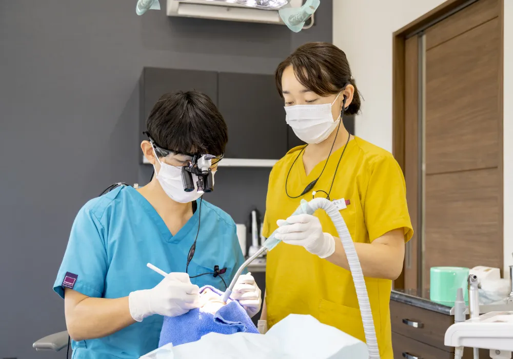 経験豊富な矯正担当医が常駐